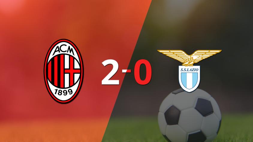 Victoria en casa de Milan ante Lazio por 2-0