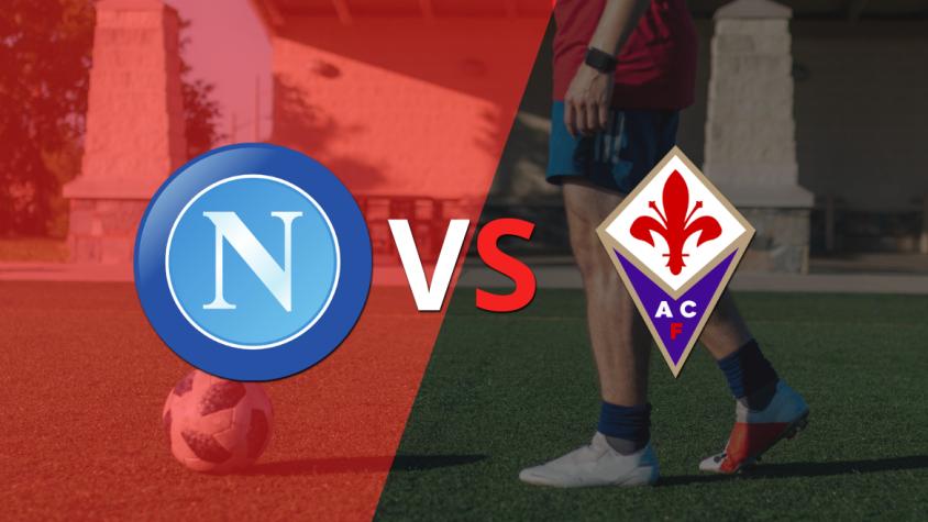 Napoli avanza 1 a 0 ante Fiorentina en el estadio Diego Armando Maradona