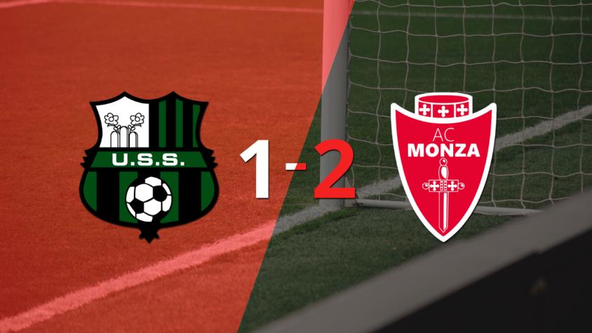 Monza sacó el triunfo en casa de Sassuolo