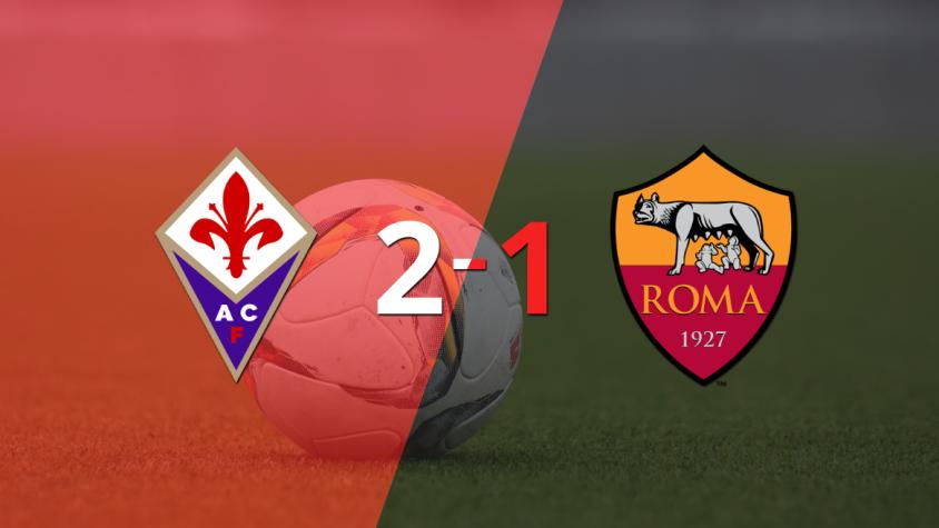 Fiorentina consiguió una victoria en casa por 2 a 1 ante Roma