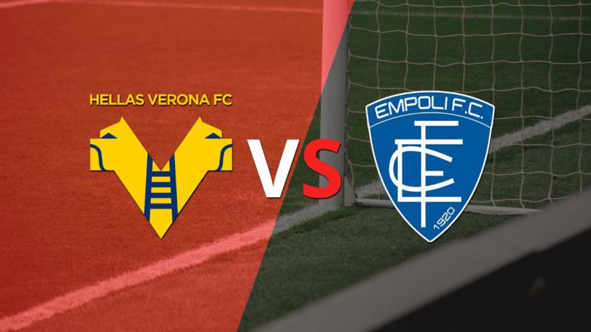 Empoli llega al empate momentáneo frente a Hellas Verona