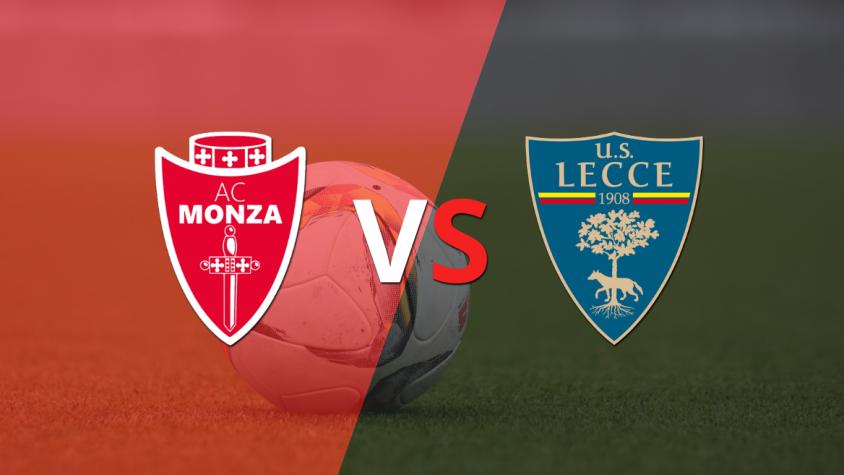 ¡Arranca el segundo tiempo! Monza y Lecce empatan sin goles