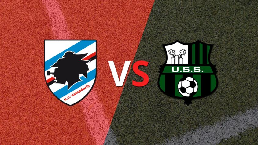 Se vive un duelo en el empate en 2 entre Sampdoria y Sassuolo Se vive un duelo en el empate en 2 entre Sampdoria y Sassuolo