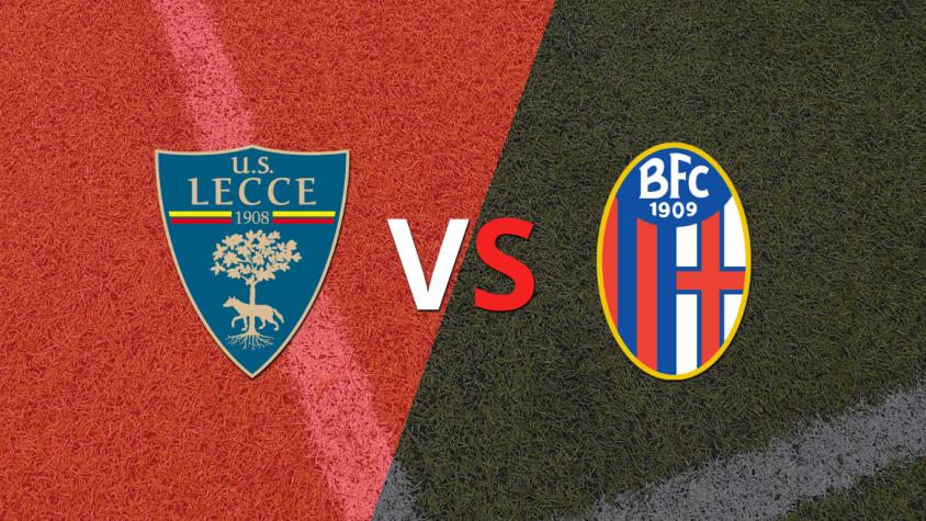 Lecce y Bologna se miden por la fecha 38