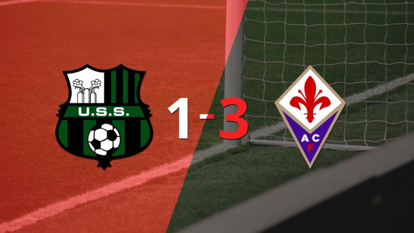 Victoria sin complicaciones de Fiorentina en su visita a Sassuolo