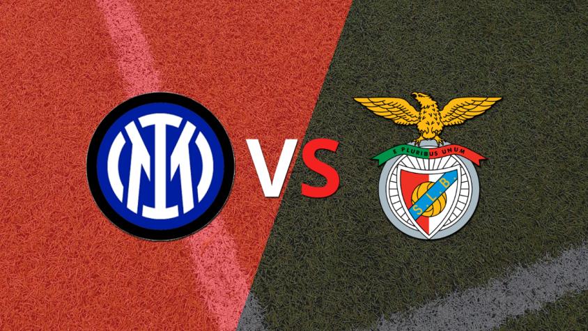 Inter supera a Benfica por 3 a 2