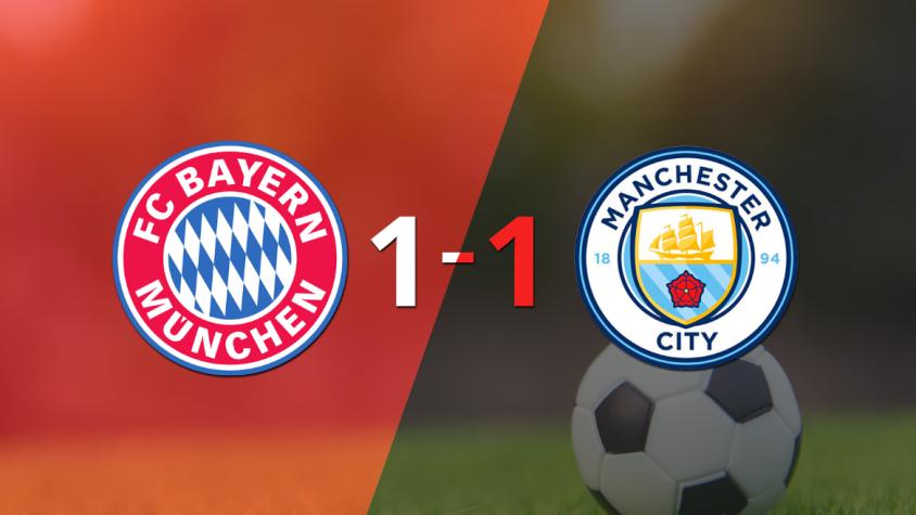 Manchester City empató con Bayern Múnich y pasó a Semifinales