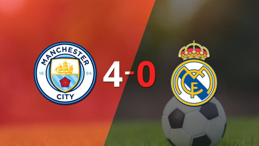 Bernardo Silva impulsó la victoria de Manchester City frente a Real Madrid con dos goles 
