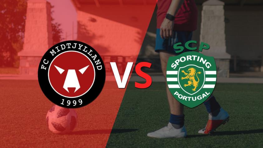 Contundente triunfo parcial de Sporting Lisboa sobre Midtjylland