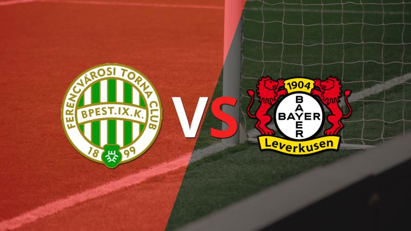 Victoria parcial de Bayer Leverkusen sobre Ferencváros por 2-0