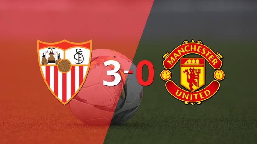 Sevilla venció a Manchester United y clasifica a Semifinal