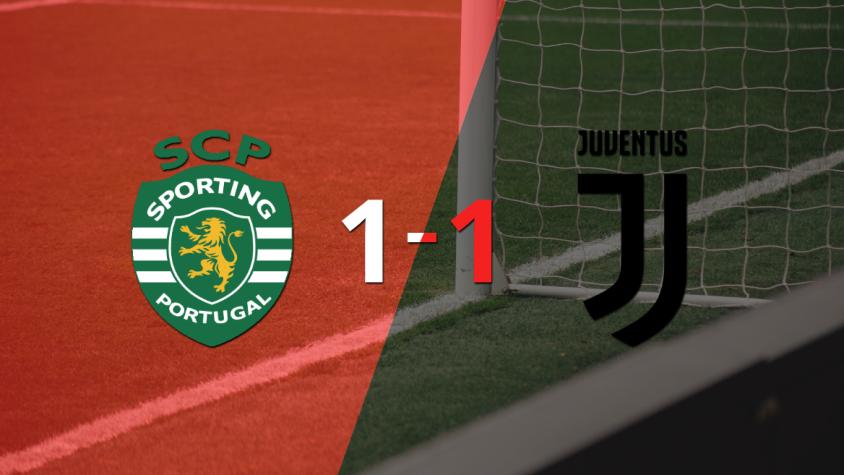 Juventus empató frente a Sporting Lisboa y logró su clasificación a Semifinal