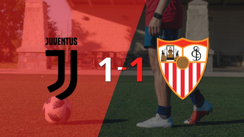 Juventus y los Sevillistas no se sacaron ventaja en la ida