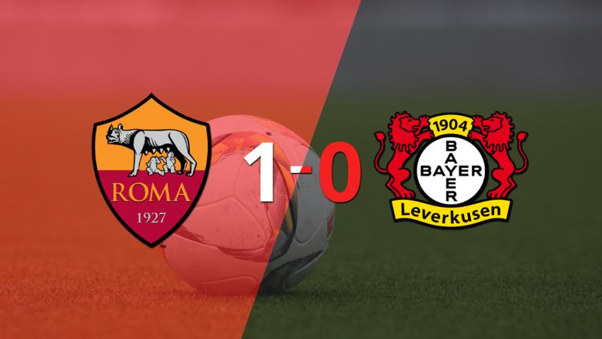 En el partido de ida, Roma gana 1-0 a B. Leverkusen