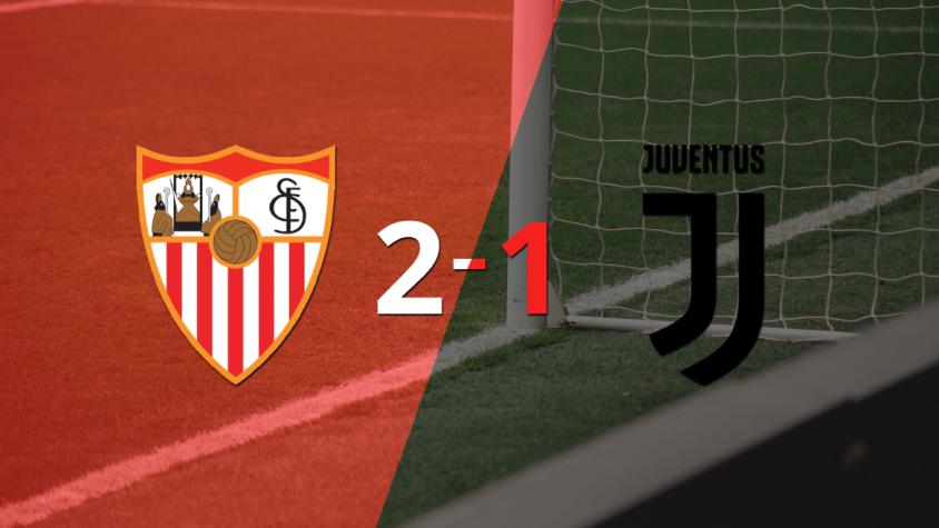 Sevilla logró una victoria de local por 2 a 1 frente a Juventus