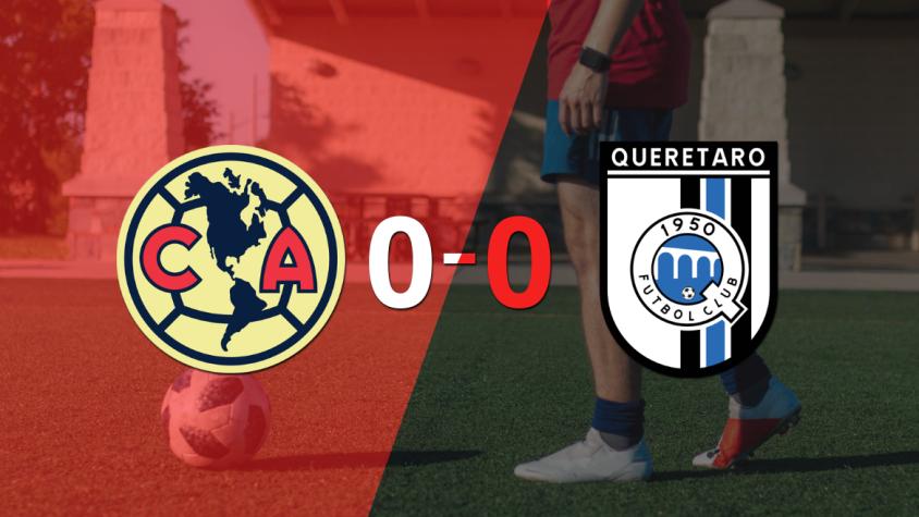Club América y Querétaro terminaron sin goles