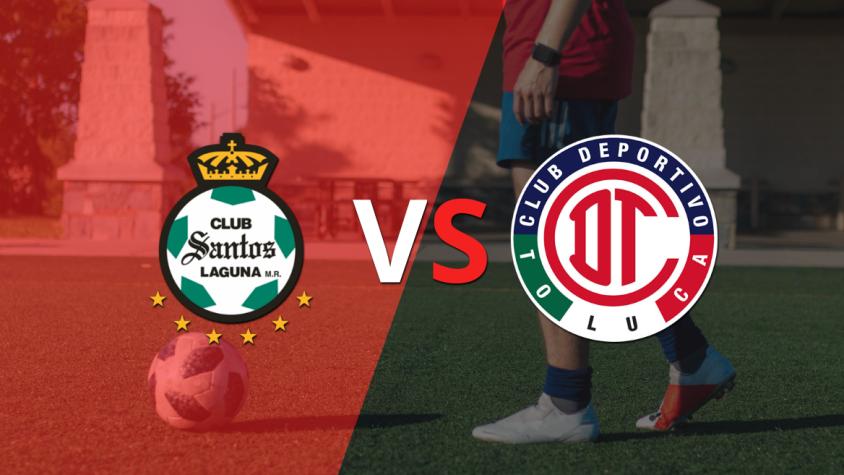 Aplastante triunfo de Toluca FC frente a Santos Laguna
