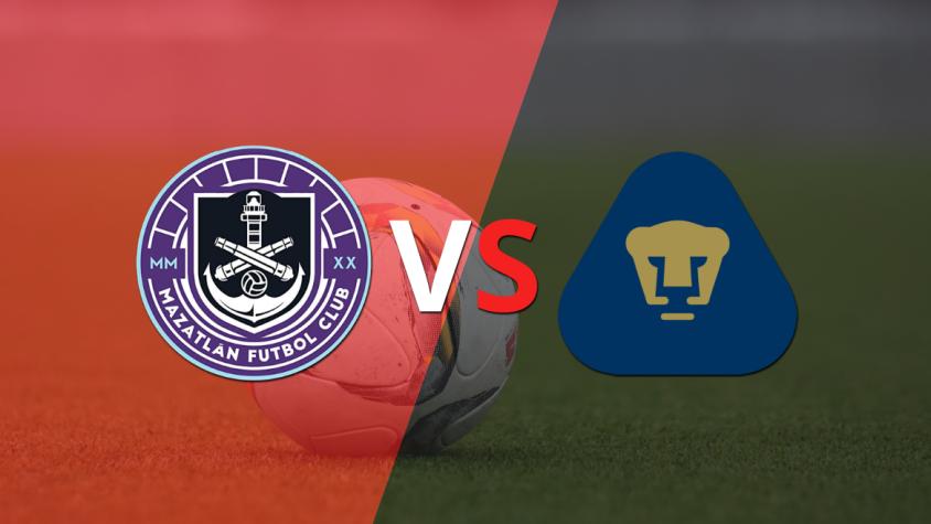 Pumas UNAM logró igualar el marcador ante Mazatlán