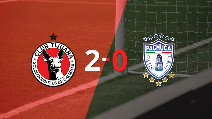 Tijuana derrotó 2-0 en casa a Pachuca