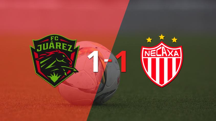 FC Juárez y Necaxa igualaron 1 a 1