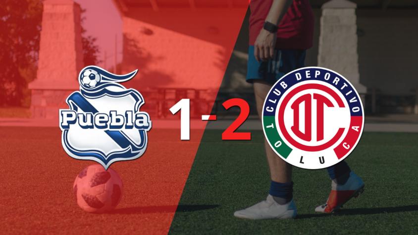 Toluca FC superó 2-1 a Puebla como visitante