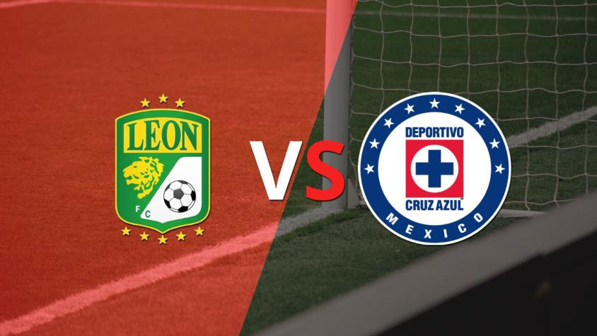 Se juega el segundo tiempo del empate en 0 entre León y Cruz Azul
