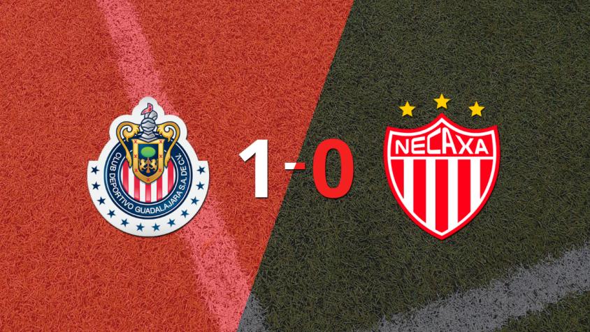 Chivas derrotó en casa 1-0 a Necaxa