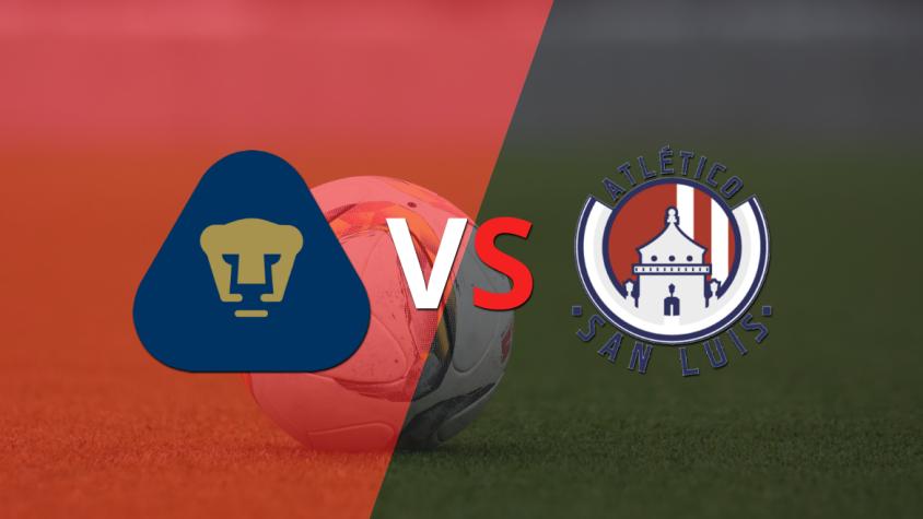 Pumas UNAM quiere volver a festejar frente a Atl. de San Luis