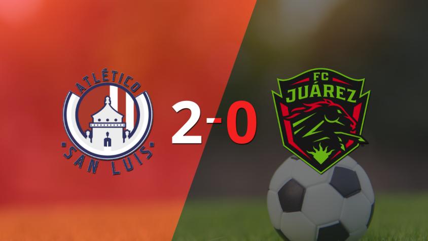 Victoria en casa de Atl. de San Luis ante FC Juárez por 2-0