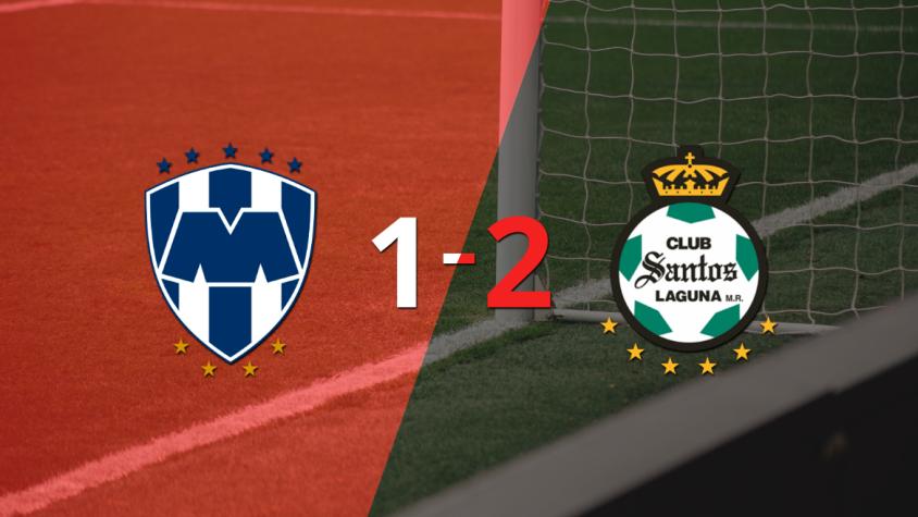 Santos Laguna ganó por 2-1 en su visita a CF Monterrey