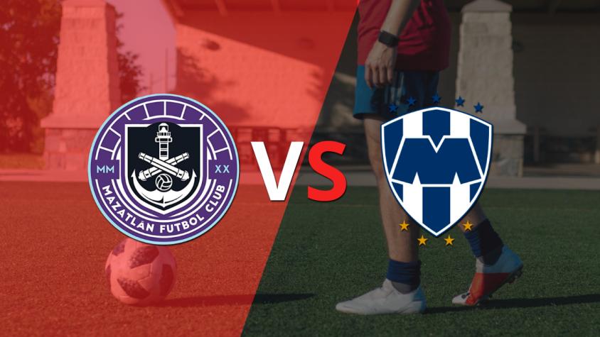 CF Monterrey busca mantener la ventaja ante Mazatlán en la etapa complementaria