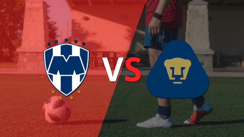 Comienza la etapa complementaria con CF Monterrey avanzando en el marcador