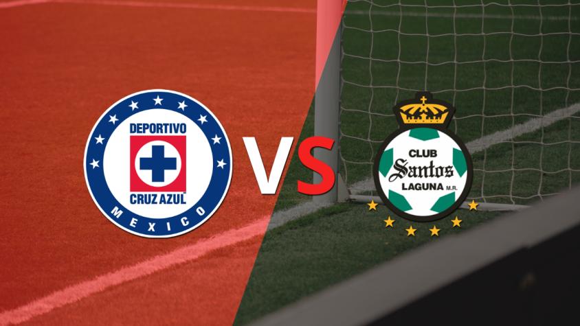 Cruz Azul gana a Santos Laguna por 3 a 2