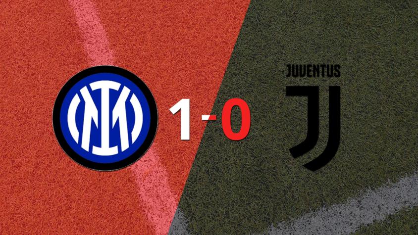 Inter vence a Juventus 1-0 en el "Derby d'Italia"