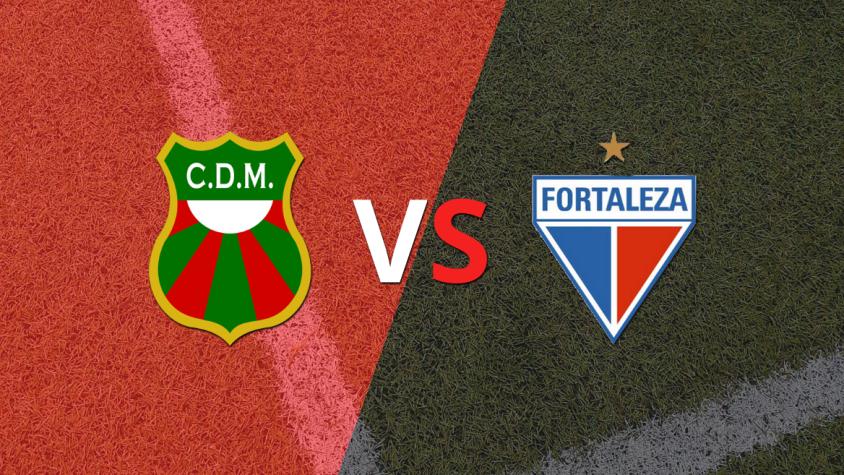 Deportivo Maldonado y Fortaleza llegan al segundo tiempo sin goles