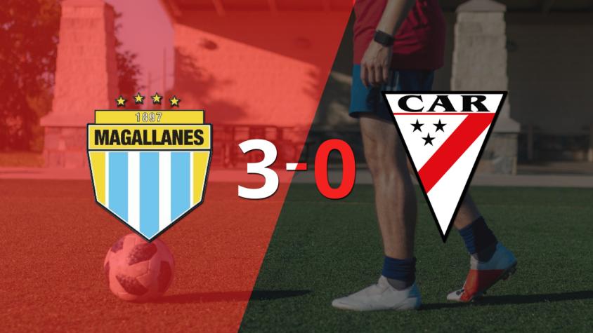Con goleada, Magallanes se acerca a la clasificación