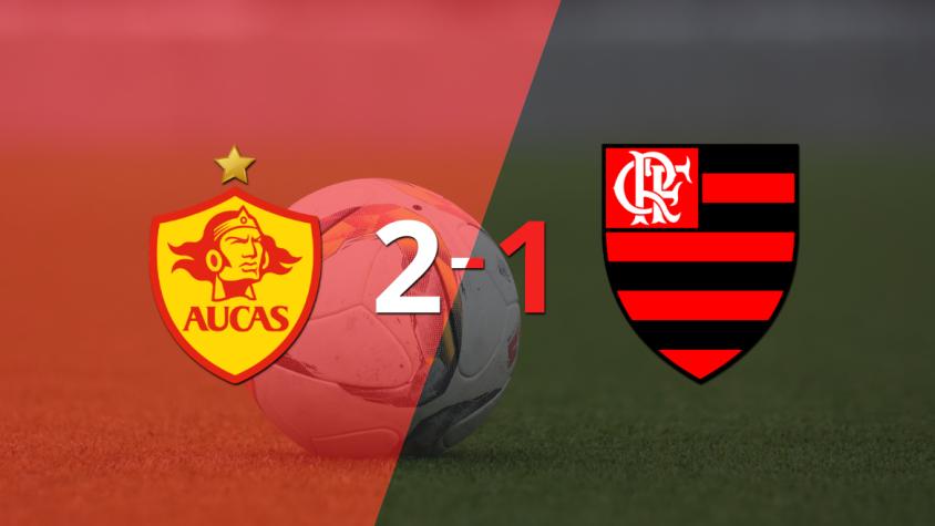 Flamengo no pudo en su visita a Aucas y perdió 2 a 1