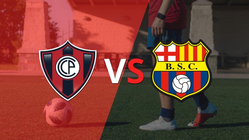 Cerro Porteño vuelve a quedar en ventaja sobre Barcelona
