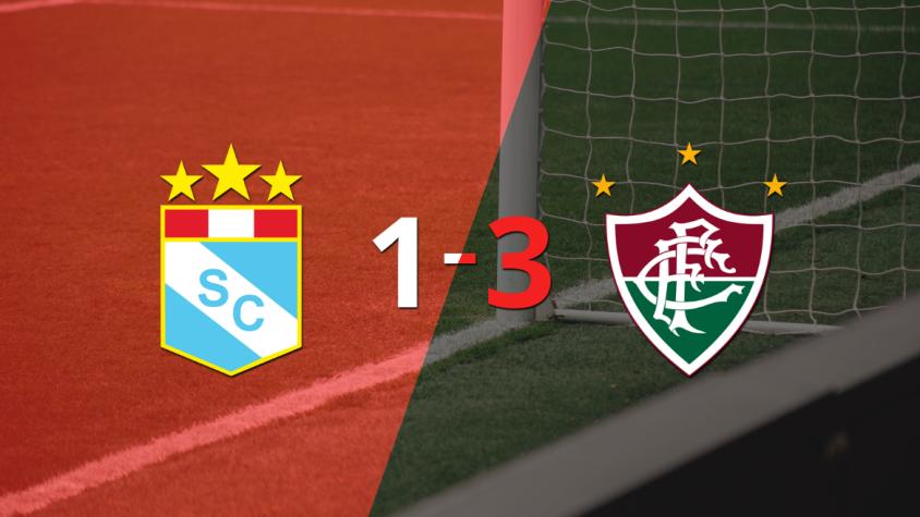 Fluminense gana 3-1 a Sporting Cristal con doblete de Germán Cano