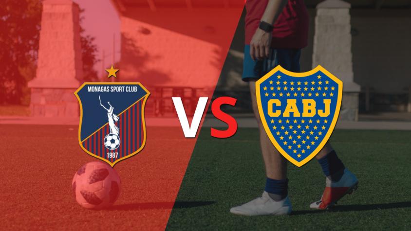 Monagas y Boca Juniors comienzan el segundo tiempo sin goles