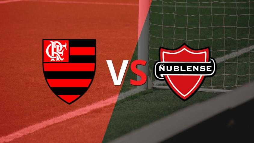 Arranca el complemento con victoria parcial de Flamengo por 2-0