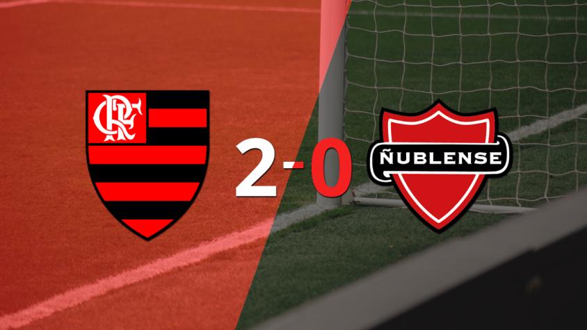 Flamengo gana 2-0 a Ñublense con doblete de Pedro