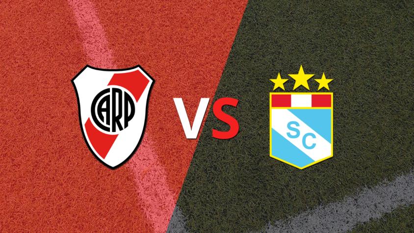 Triunfo agónico de River Plate sobre Sporting Cristal por 3 a 2