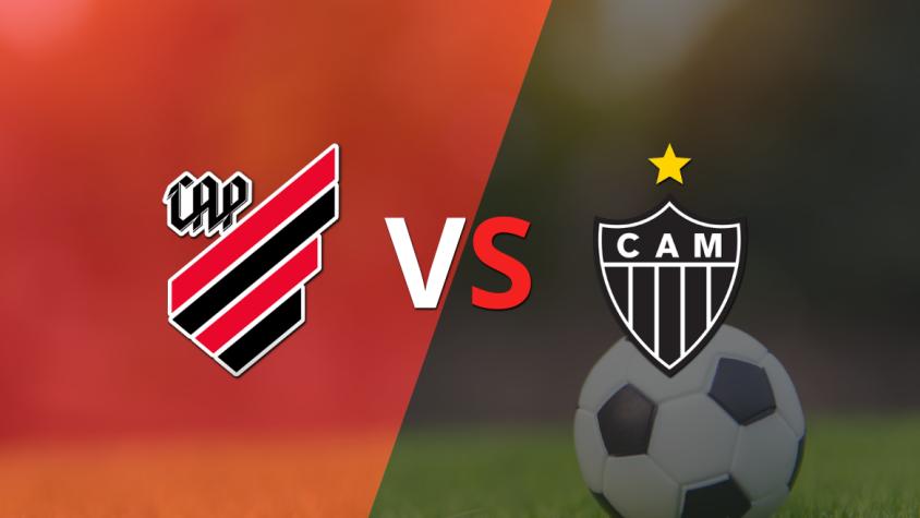 Athletico Paranaense llega al complementario con una ventaja de 2-0