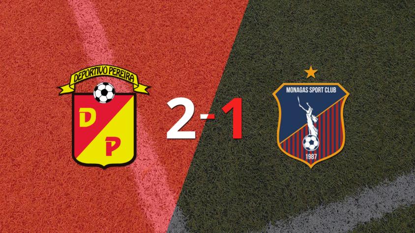 Pereira derrotó 2-1 en casa a Monagas Pereira derrotó 2-1 en casa a Monagas