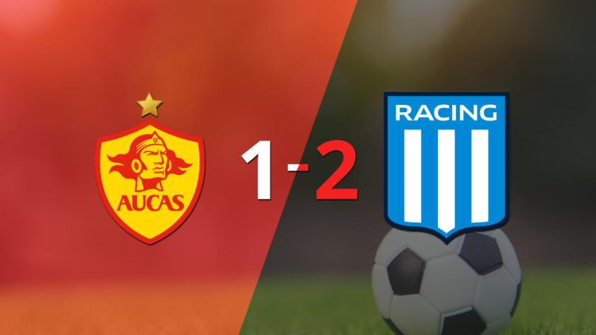 Aucas cayó 2-1 en casa frente a Racing Club