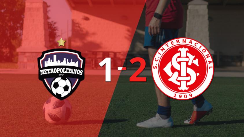 Internacional superó 2-1 a Metropolitanos como visitante Internacional superó 2-1 a Metropolitanos como visitante