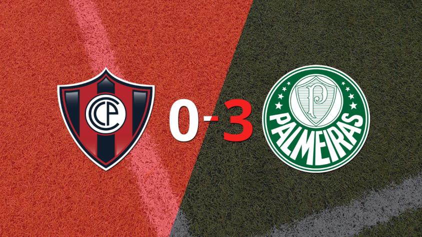 Palmeiras le pasó por encima a Cerro Porteño con doblete de Artur