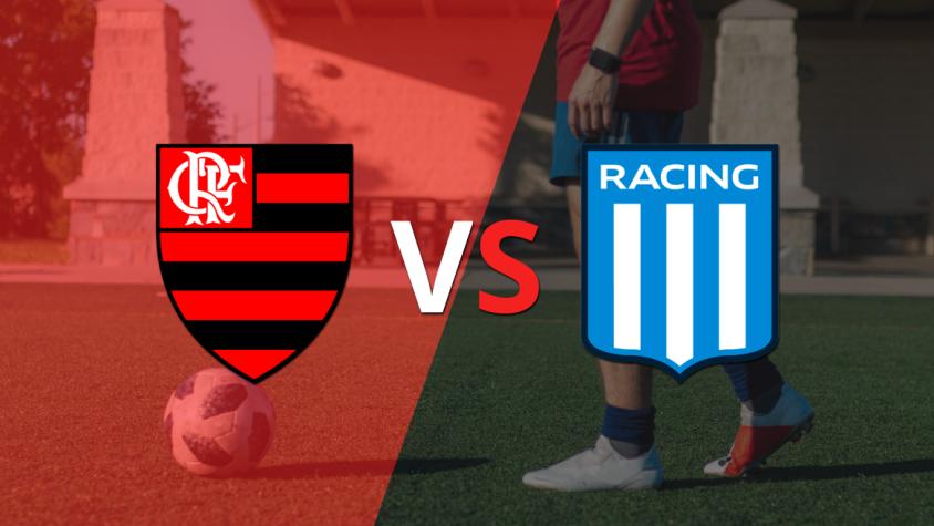 Flamengo vuelve a quedar en ventaja sobre Racing Club