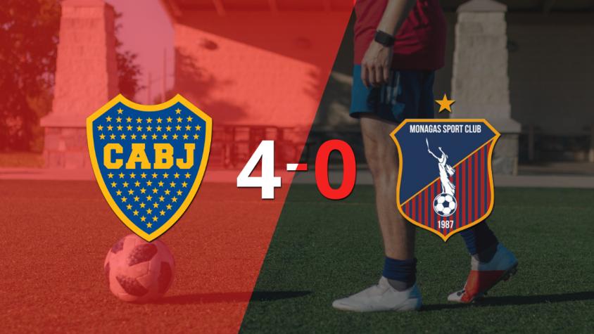 Boca Juniors derrotó sin complicaciones a Monagas con doblete de Luis Vázquez Boca Juniors derrotó sin complicaciones a Monagas con doblete de Luis Vázquez
